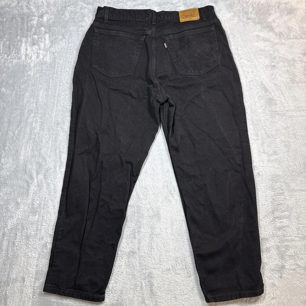 Vintage Levi's 545 Loose Fit Jeans Men 38X29 (Fits36X29) Black Baggy Y2K